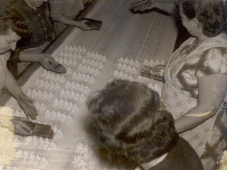 Making Peeps by hand at the Rodda Candy Company, which Sam Born bought and turned into an empire